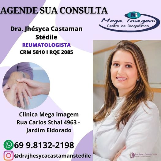 Dra. Jhésyca Castaman Stédile / Reumatologista