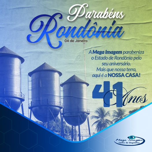Parabéns Rondônia